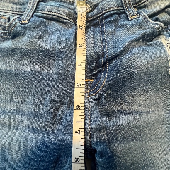 7 For All Mankind Sized 26 Distressed Denim - Picture 6 of 8